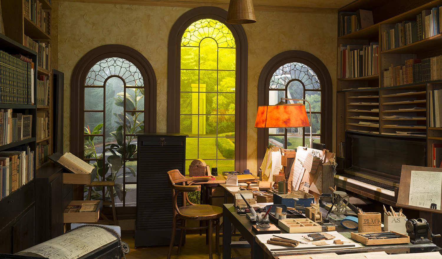 Replica of Schönberg’s study (© Hannes Böck)