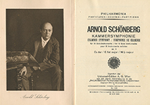 Digital edition of Schönberg’s correspondence – Universal-Edition – Dreililien