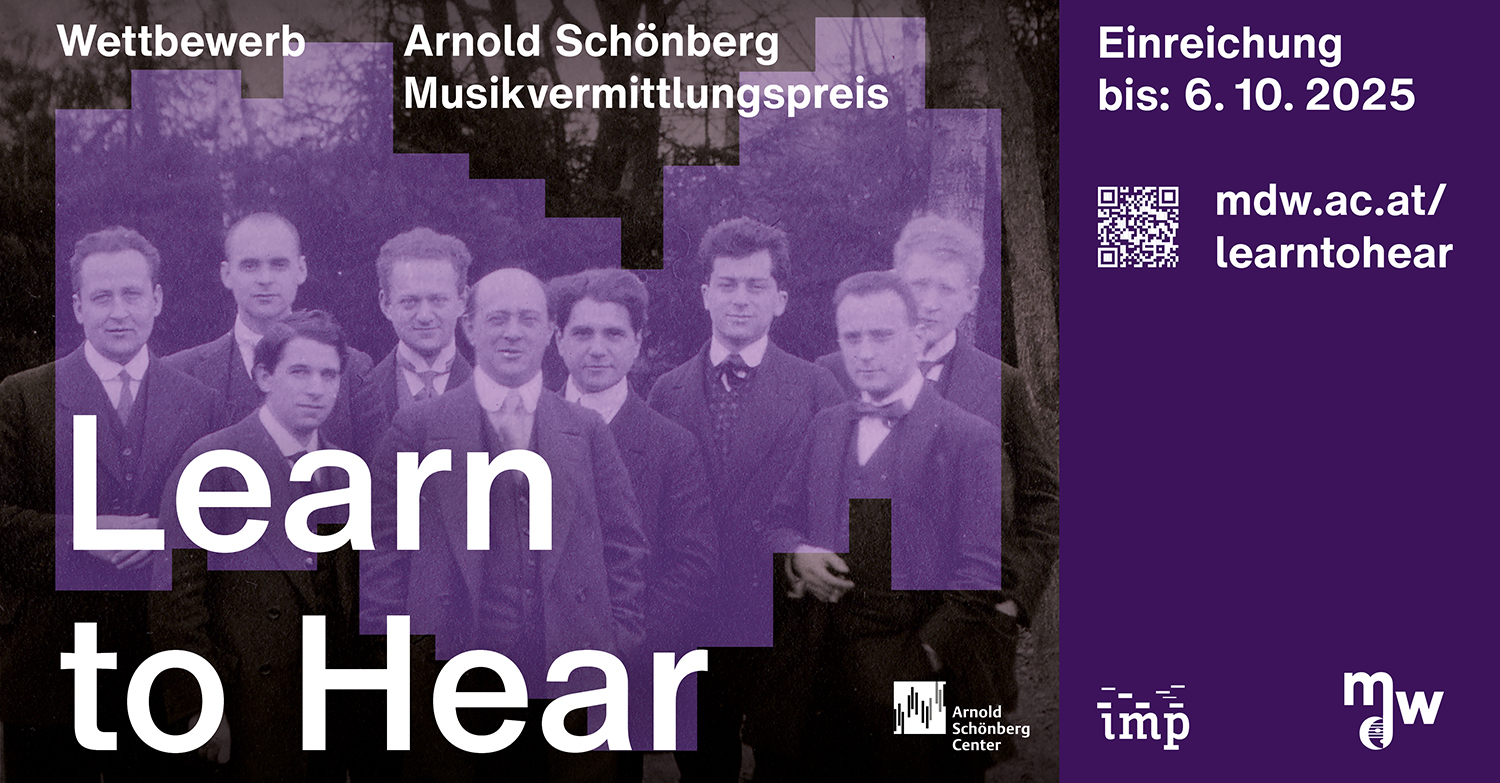 Call for Projects: Schönberg Music Mediation Award LEARN TO HEAR 