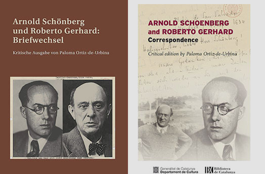 New publication | Arnold Schönberg and Roberto Gerhard. Correspondence