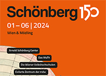 Digital anniversary brochure "Schönberg150"