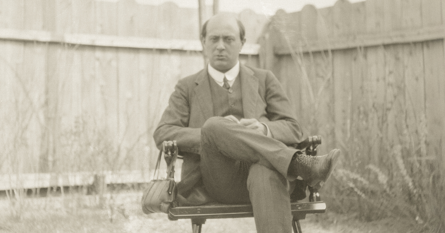 Arnold Schönberg, Vienna, around 1910