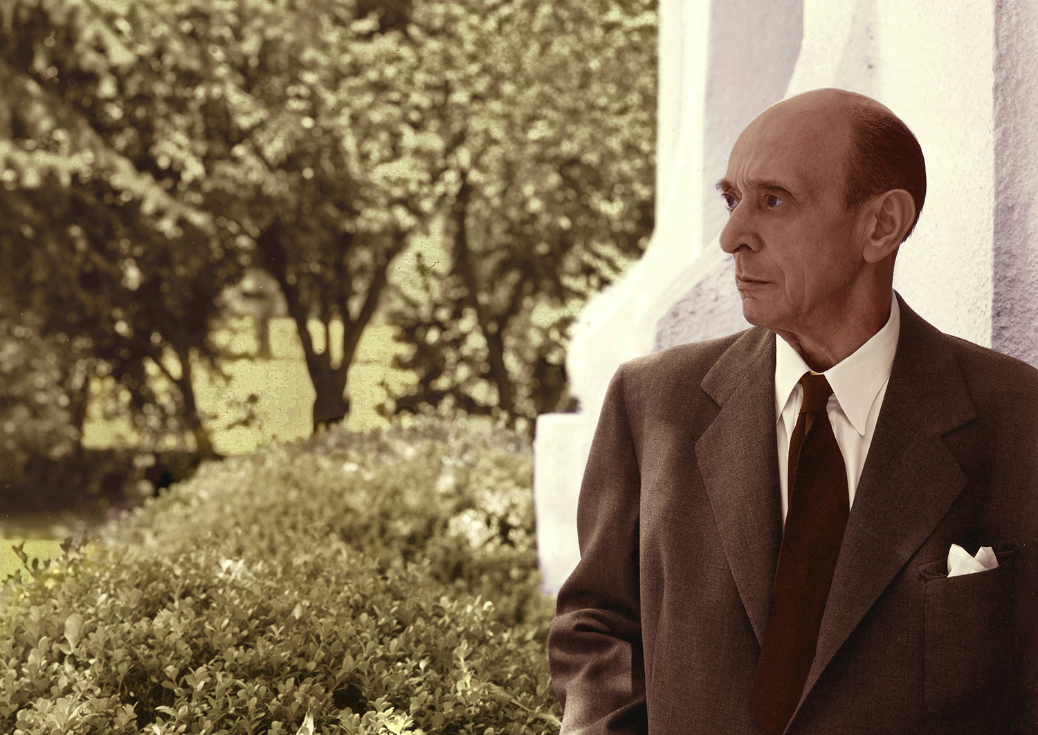 Arnold Schönberg, Los Angeles, 1945