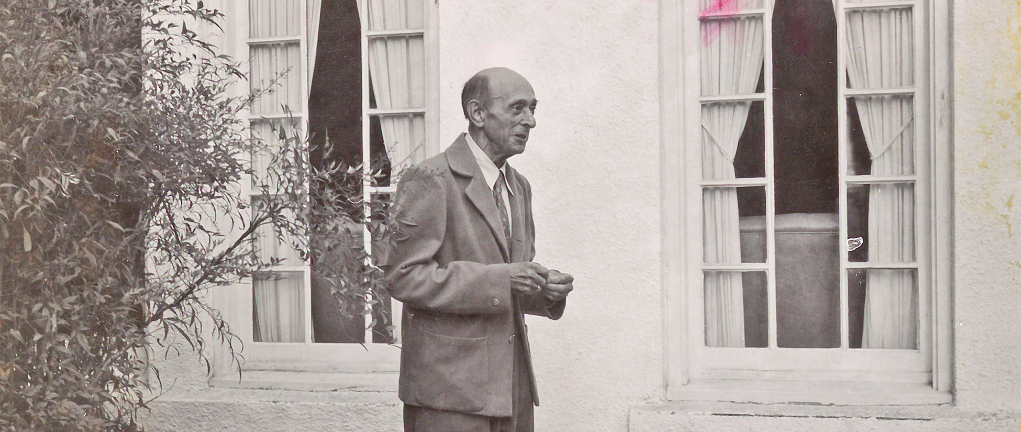 Arnold Schönberg, Los Angeles, 1949 (Arnold Schönberg Center, Wien)