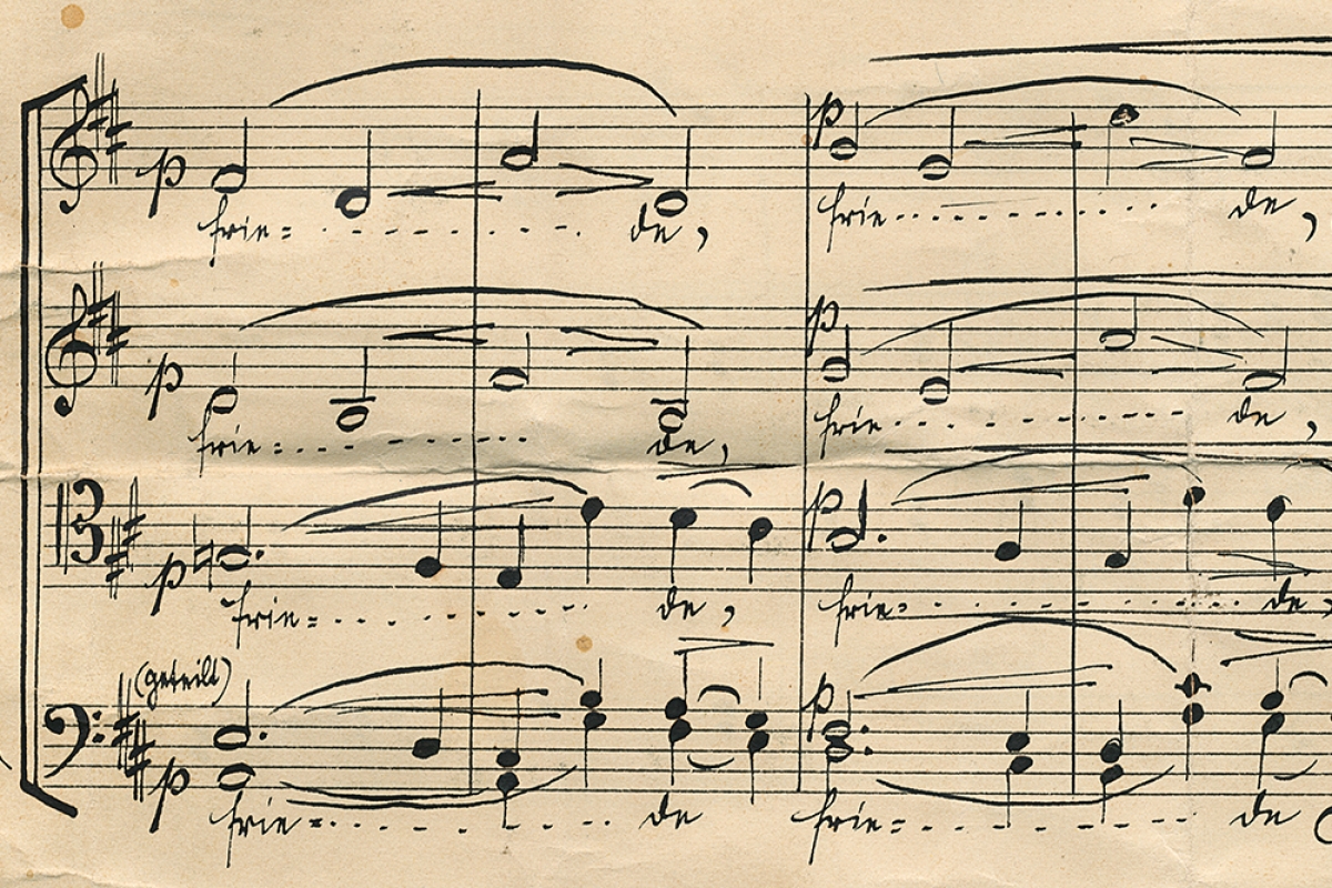 Arnold Schönberg: Friede auf Erden op. 13 | Arnold Schönberg Center, Wien